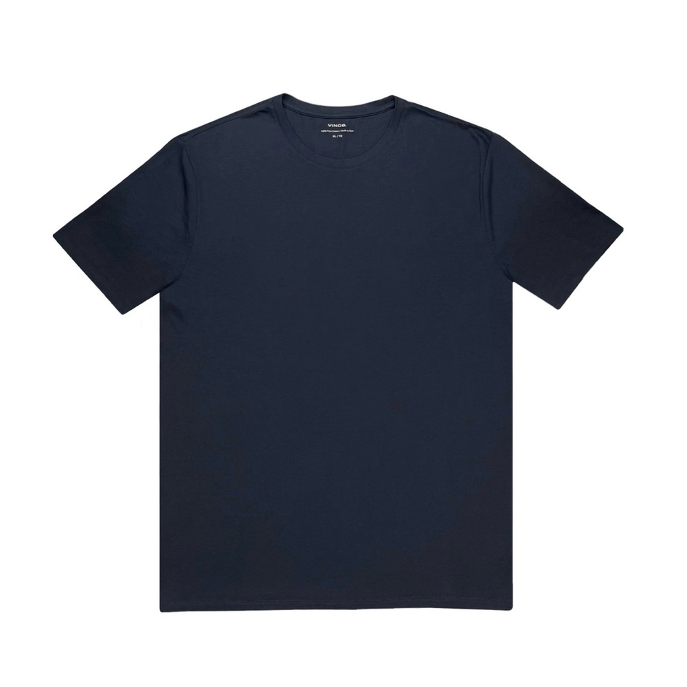 VINCE Men's Pima Cotton Crew Neck Short Sleeve Tee